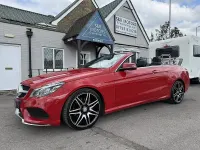 Used Mercedes E350 AMG Line Premium 2016 Red Cabriolet