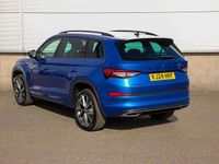 Used Skoda Kodiaq SportLine 196 HP (144 kW) 2024 Race blue metallic SUV