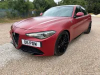 Used Alfa Romeo Giulia 2022 Red Sedan