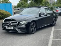 Used Mercedes E220 AMG Line Premium 2016 Black Sedan