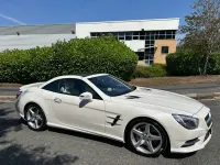 Used Mercedes SLS AMG AMG 306 HP (225 kW) 2013 Diamond white pearl Cabriolet