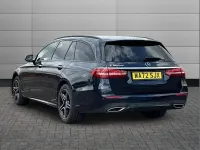 Used Mercedes E300 AMG line 306 HP (225 kW) 2022 Blue Estate