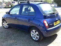 Used Nissan Micra 88 HP (64 kW) 2005 Blue Hatchback