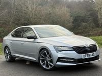 Used Skoda Superb SportlinePlus 190 HP (139 kW) 2020 Silver Hatchback