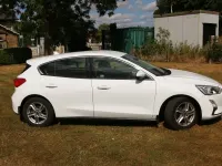 Used Ford Focus Zetec 125 HP (91 kW) 2019 White Hatchback