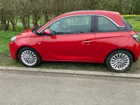 Used Vauxhall Adam Glam 70 HP (51 kW) 2015 Red Hatchback