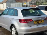 Used Audi A3 Sportback 150 HP (110 kW) 2016 Silver Hatchback