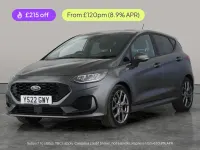 Used Ford Fiesta ST-Line 100 HP (73 kW) 2022 Grey Hatchback