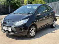 Used Ford Ka 69 HP (50 kW) 2010 Black Hatchback
