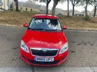 Used Skoda Fabia SE 2010 Red Hatchback