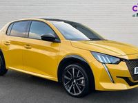 Used Peugeot e-208 GTi 100 kW (136 HP) 2023 Yellow Hatchback