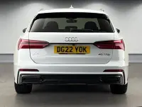 Used Audi A6 Black Edition 204 HP (150 kW) 2021 Glacier white metallic/glacier white metallic Estate