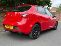 Used Seat Ibiza FR 110 HP (80 kW) 2017 Red Hatchback