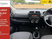 Used Mitsubishi Mirage 71 HP (52 kW) 2014 White Hatchback