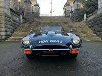 Used Jaguar E-Type 265 HP (194 kW) 1972 Blue Cabriolet