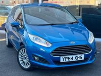 Used Ford Fiesta Titanium 2014 Blue Hatchback