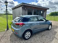 Used Hyundai i20 SE 84 HP (61 kW) 2017 Aqua sparkling blue Hatchback