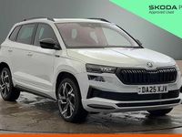 Used Skoda Karoq SportLine 147 HP (108 kW) 2025 Moon white metallic SUV