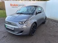 Used Fiat 500e La Prima 86 kW (118 HP) 2021 Grey Cabriolet