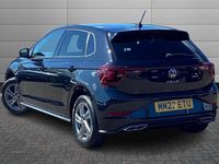 Used VW Polo R-line 95 HP (69 kW) 2022 Black Hatchback
