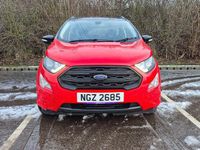 Used Ford Ecosport ST-Line 125 HP (91 kW) 2019 Red SUV