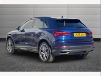 New Audi Q3 Black Edition 150 HP (110 kW) 2025 Navarra blue SUV