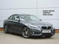 Used BMW 218 Sport Line 136 HP (100 kW) 2021 Grey Coupe