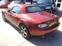 Used Mazda MX5 126 HP (92 kW) 2007 Red Cabriolet