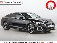 Used Audi A5 Sportback S-Line 163 HP (119 kW) 2022 Black Hatchback