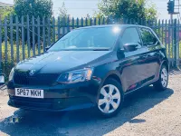 Used Skoda Fabia 2017 Black Hatchback