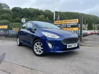 Used Ford Fiesta Zetec 85 HP (62 kW) 2017 Blue Hatchback