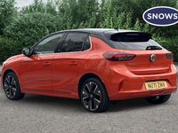 Used Vauxhall Corsa-e Elite 100 kW (136 HP) 2021 Orange Hatchback