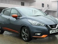 Used Nissan Micra Tekna 90 HP (66 kW) 2017 Echo grey Hatchback