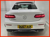 Used Mercedes E220 AMG line 194 HP (142 kW) 2017 White Coupe