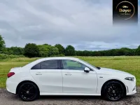 Used Mercedes A250 AMG line 2020 White Sedan
