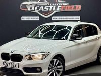 Used BMW 118 Sport Line 136 HP (100 kW) 2017 White Hatchback