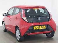 Used Toyota Aygo x-press 68 HP (50 kW) 2016 Red Hatchback