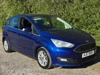 Used Ford C-MAX Zetec 2017 Blue MPV