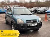 Used Hyundai Tucson 138 HP (101 kW) 2007 Blue SUV