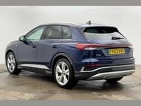 Used Audi Q4 e-tron S-Line 150 kW (204 HP) 2023 Blue SUV