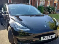 Used Tesla Model 3 Long Range AWD 77 kW (106 HP) 2020 Black Sedan