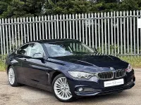 Begagnad BMW 420 Luxury Line 2017 Blå Sportkupé