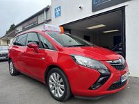 Used Vauxhall Zafira Tourer 140 HP (102 kW) 2015 Red MPV