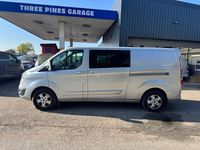 Used Ford Transit Custom Limited 130 HP (95 kW) 2017 Silver Van