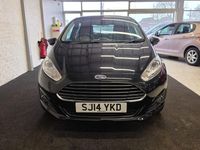 Begagnad Ford Fiesta Titanium 2014 Svart Halvkombi