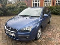Used Ford Focus Zetec 2006 Blue Hatchback
