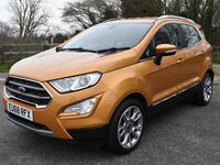 Used Ford Ecosport Titanium 125 HP (91 kW) 2019 Yellow SUV