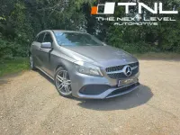 Used Mercedes A220 AMG line 177 HP (130 kW) 2016 Grey Hatchback