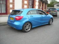 Used Mercedes A200 136 HP (100 kW) 2015 Blue Hatchback
