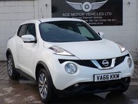 Used Nissan Juke Tekna 2017 White SUV